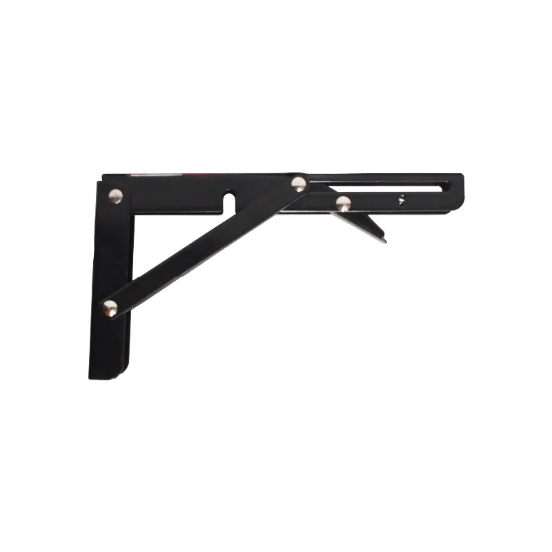 SHELF BRACKET STACK SB-57FOLDABLE 220X400MM STLBLK